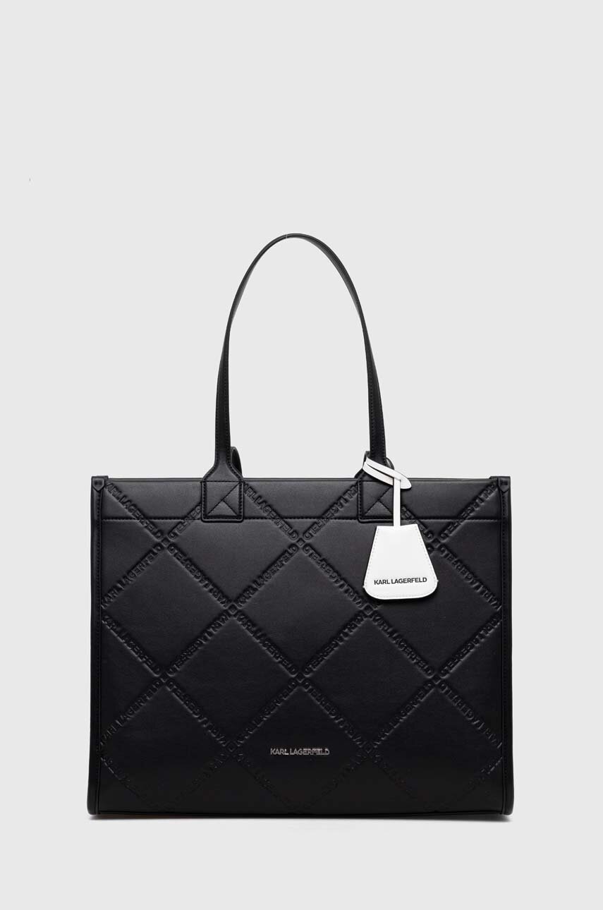 

Чанта Karl Lagerfeld в черно, Черен