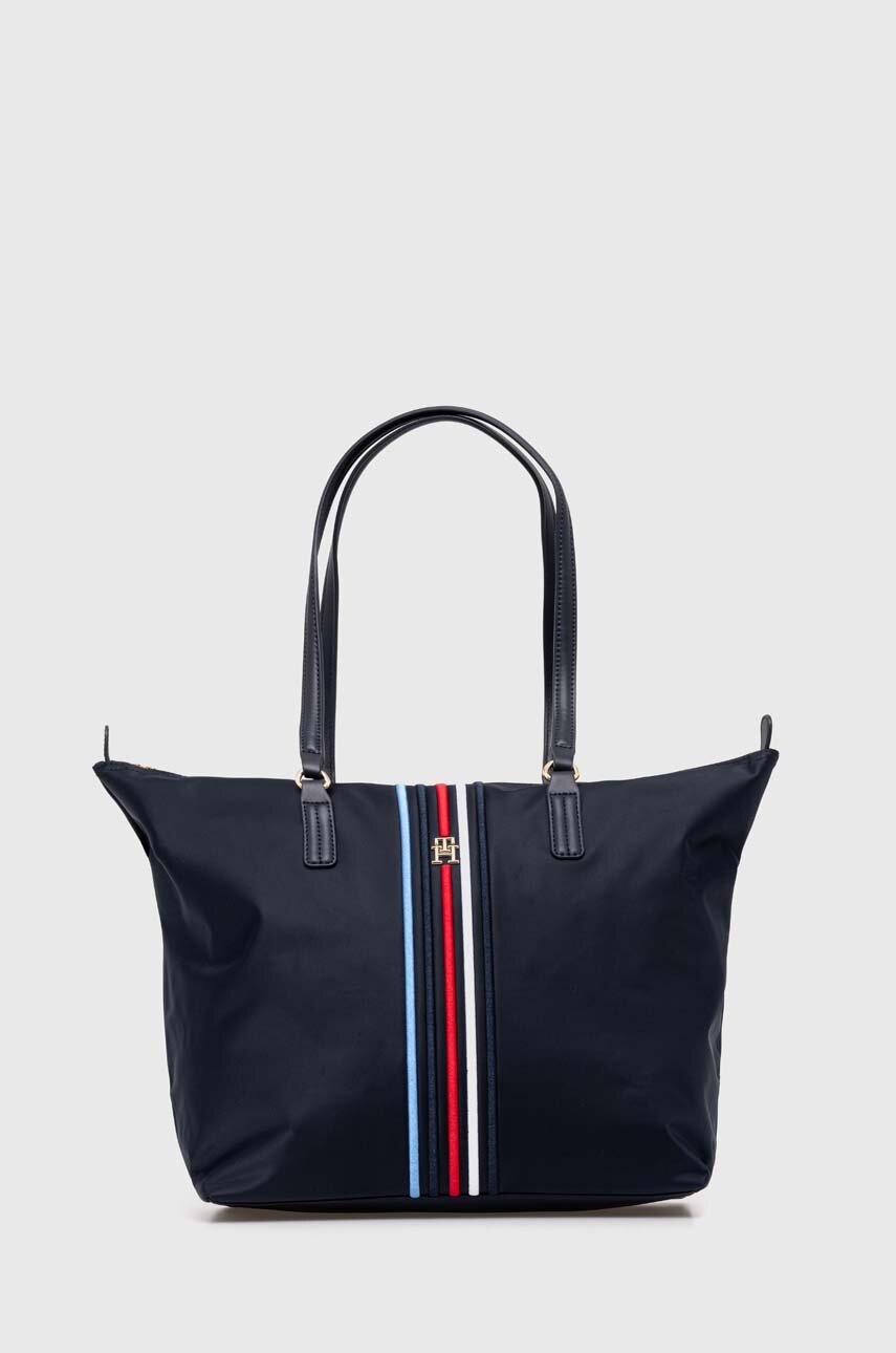 

Чанта Tommy Hilfiger в тъмносиньо AW0AW15981, Тъмносин