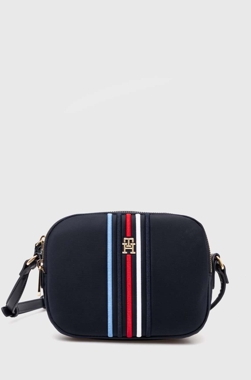 

Чанта Tommy Hilfiger в тъмносиньо AW0AW15985, Тъмносин