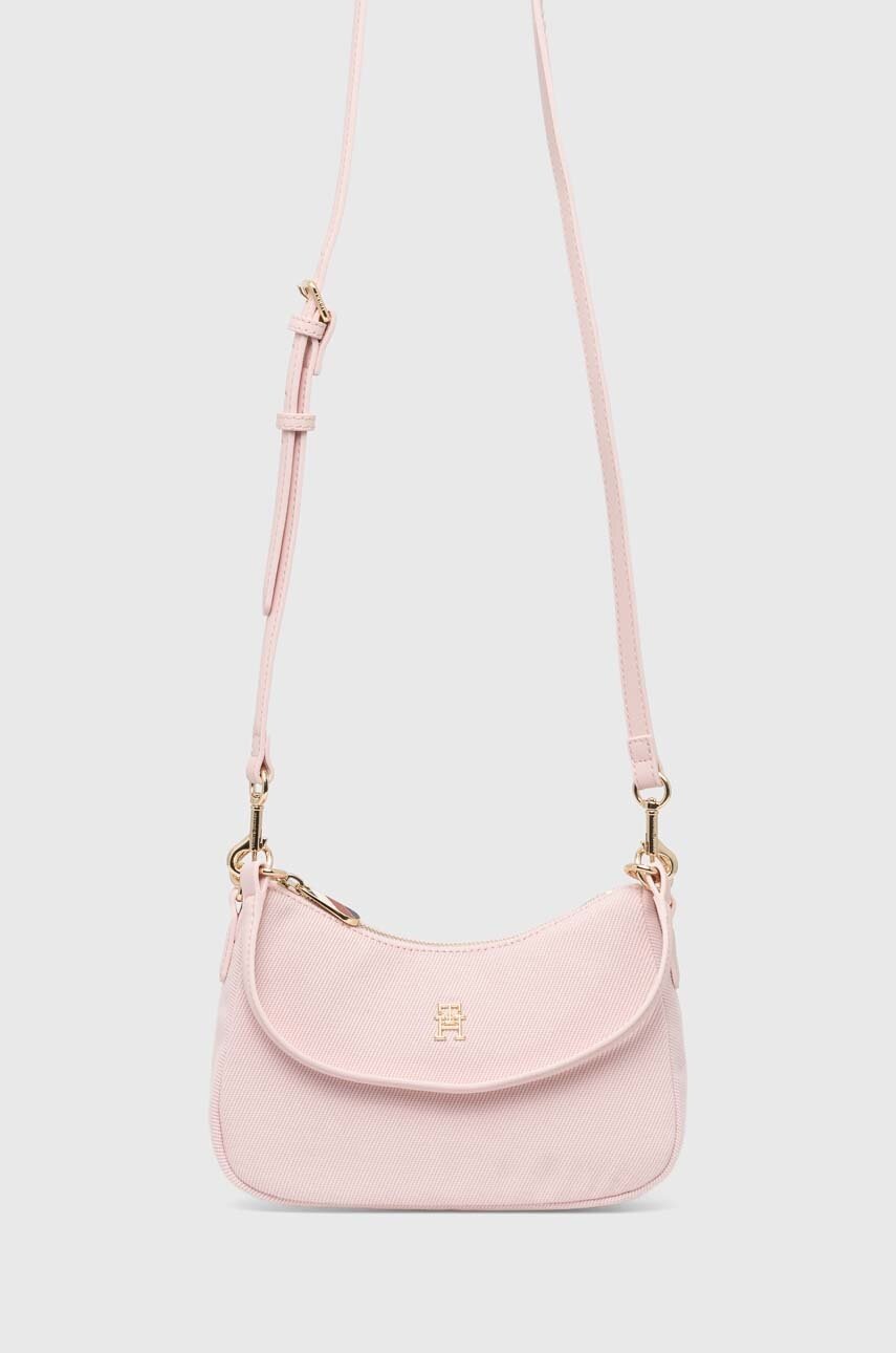 

Чанта Tommy Hilfiger в розово AW0AW16111, Розов