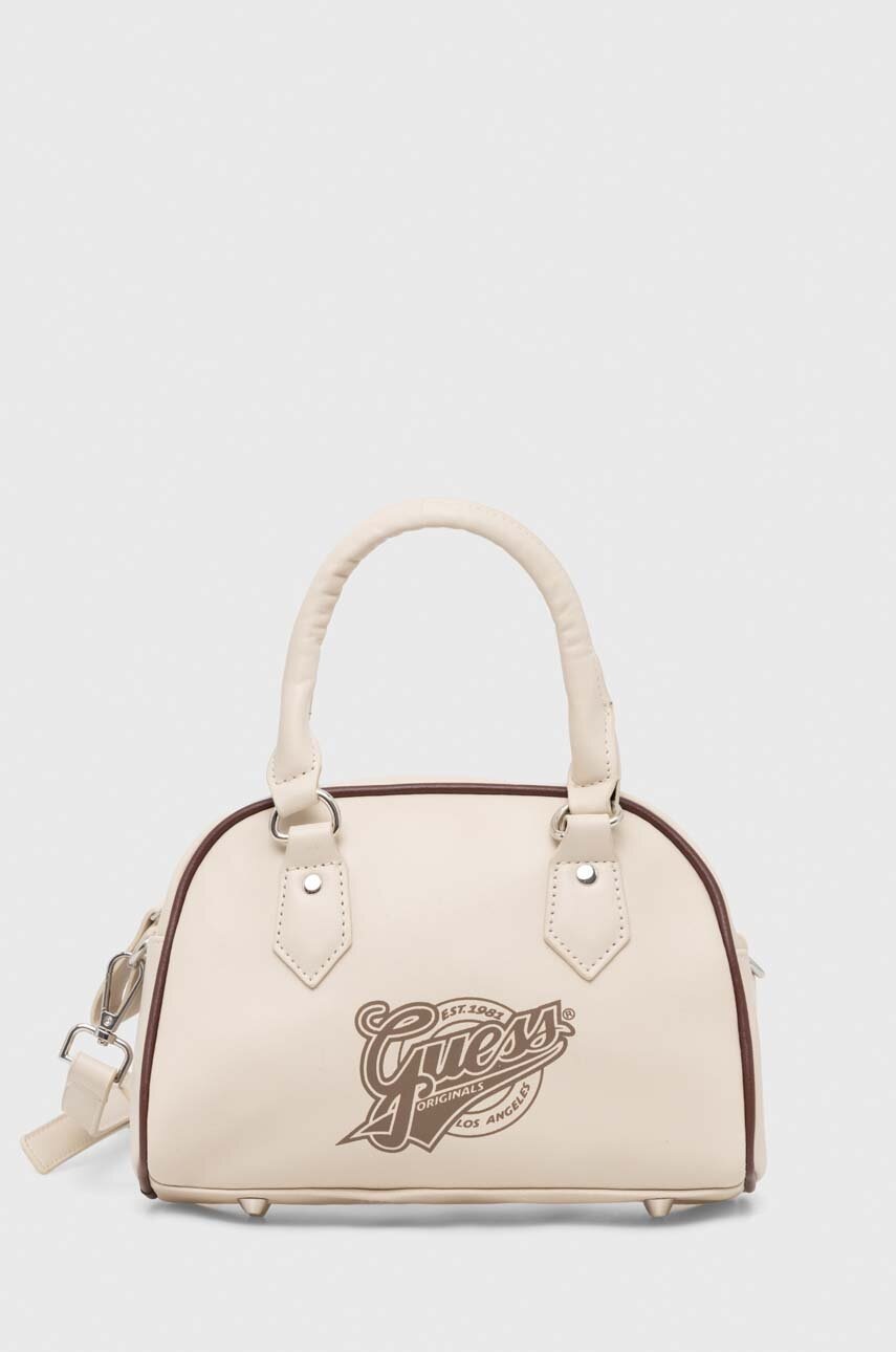 

Чанта Guess Originals в бежово, Бежов