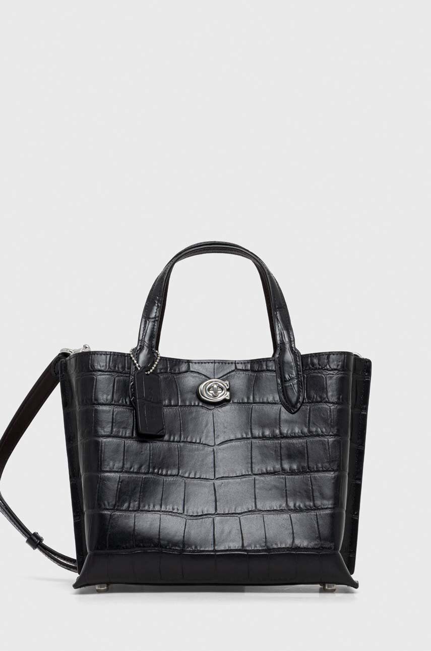 Coach poseta culoarea negru