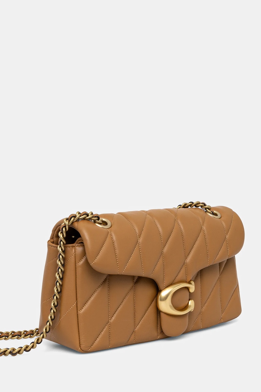 Кожаная сумочка Coach Tabby цвет коричневый CP150 Кожаная сумочка Coach Tabby цвет коричневый CP150