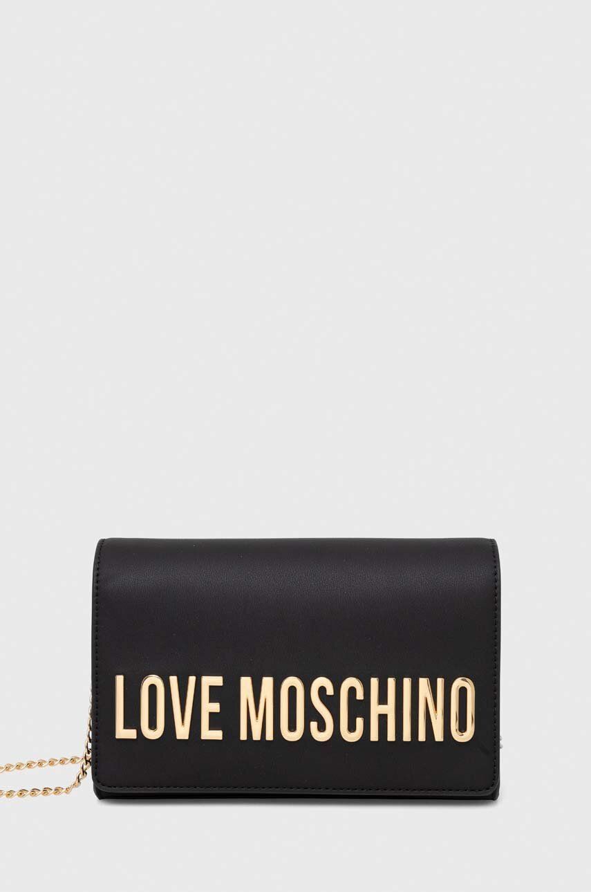 Love Moschino poseta culoarea negru