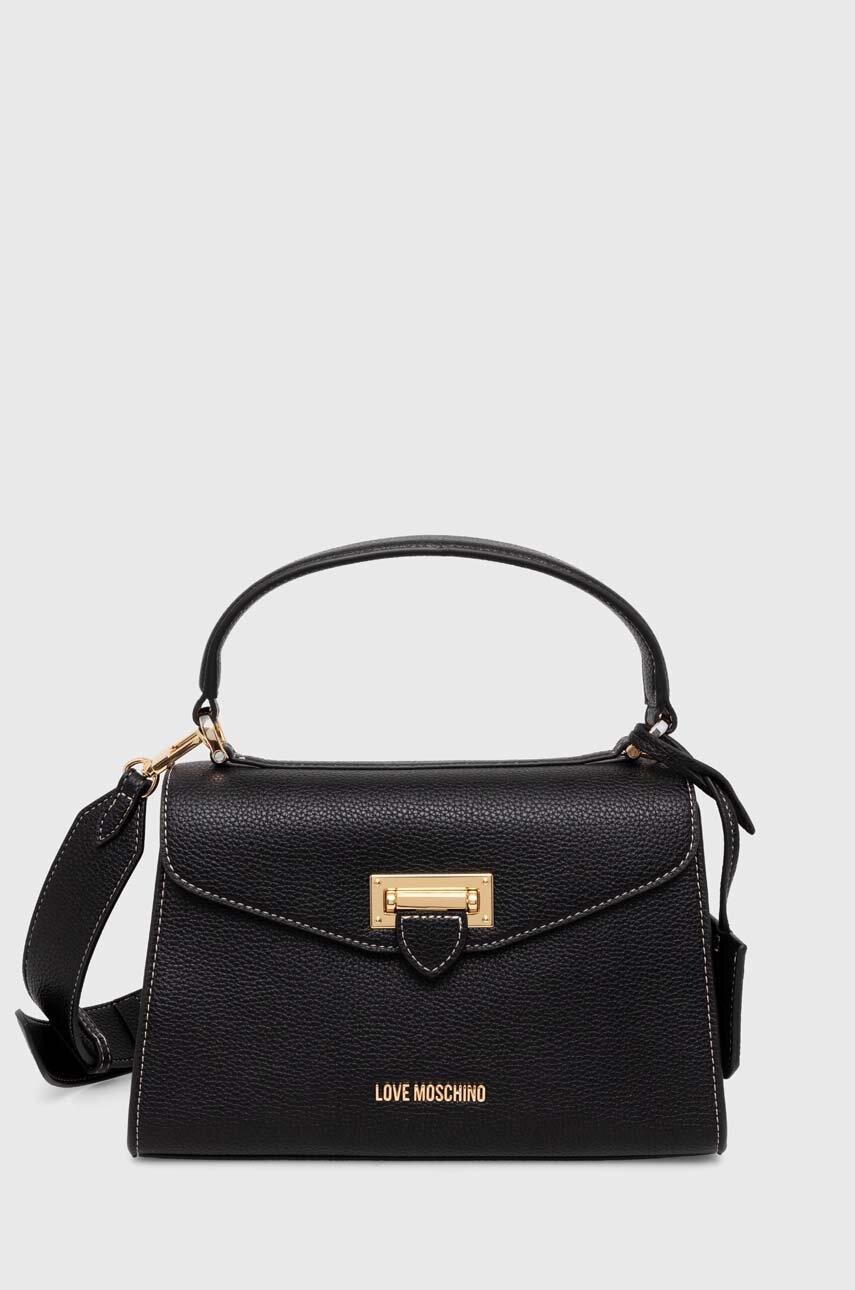 

Чанта Love Moschino в черно, Черен