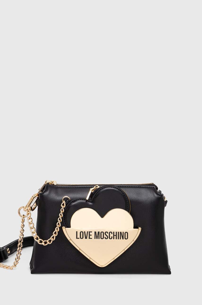 

Чанта Love Moschino в черно, Черен