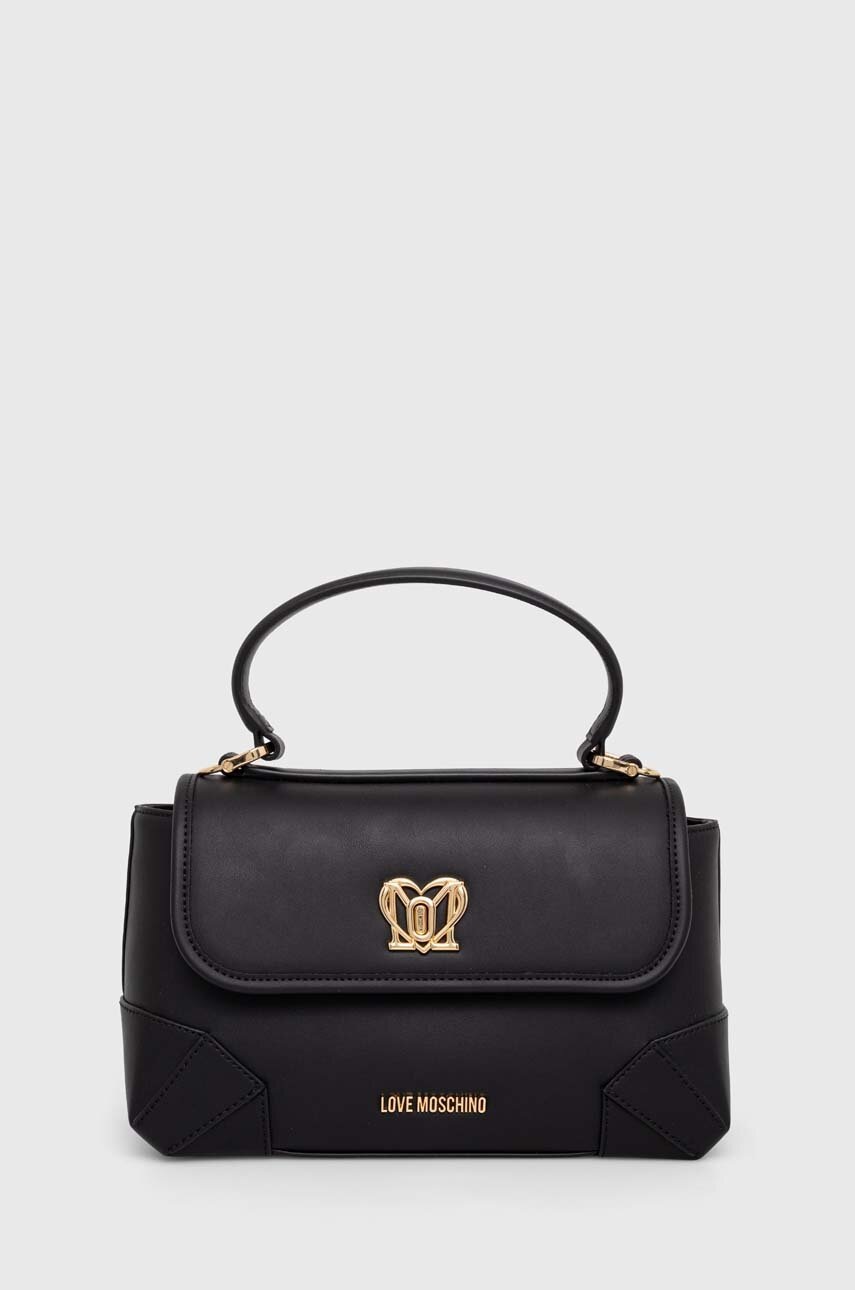 

Чанта Love Moschino в черно, Черен