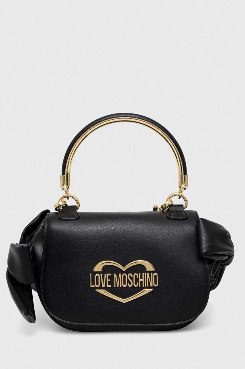 Love Moschino poseta culoarea negru