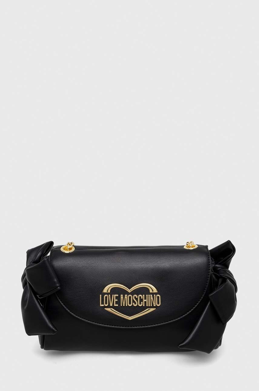 Love Moschino poseta culoarea negru