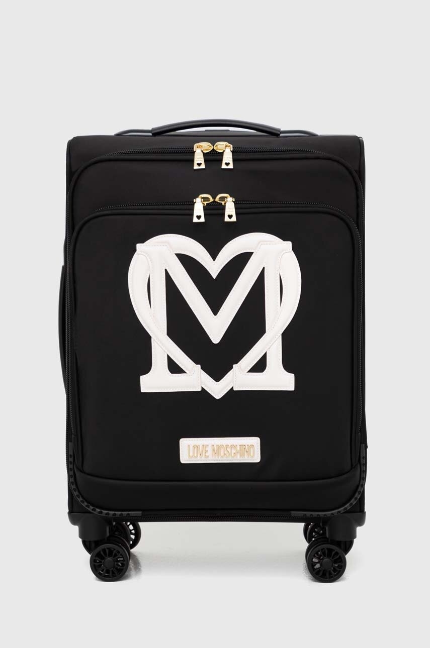 Love Moschino valiza culoarea negru