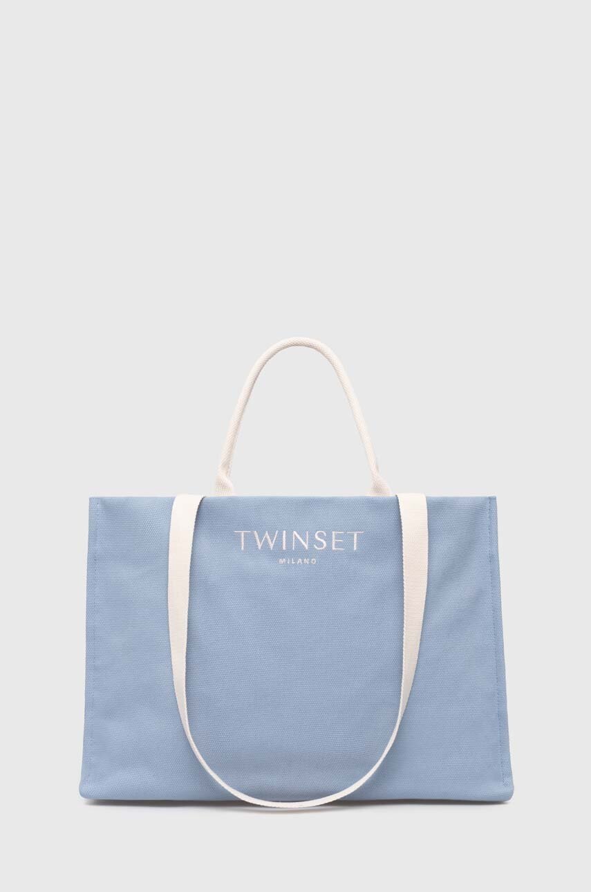 

Чанта Twinset в синьо, Син