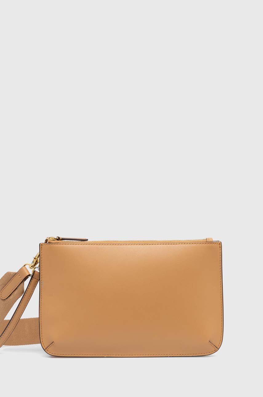 

Кожена чанта Lauren Ralph Lauren в бежово 431920066, Бежов