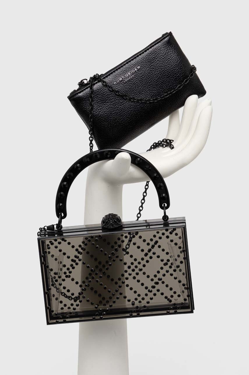 

Клатч Kurt Geiger London колір чорний