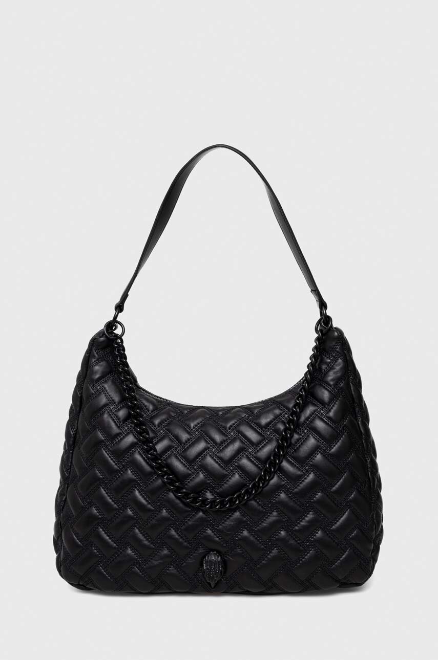 

Кожаная сумочка Kurt Geiger London цвет чёрный