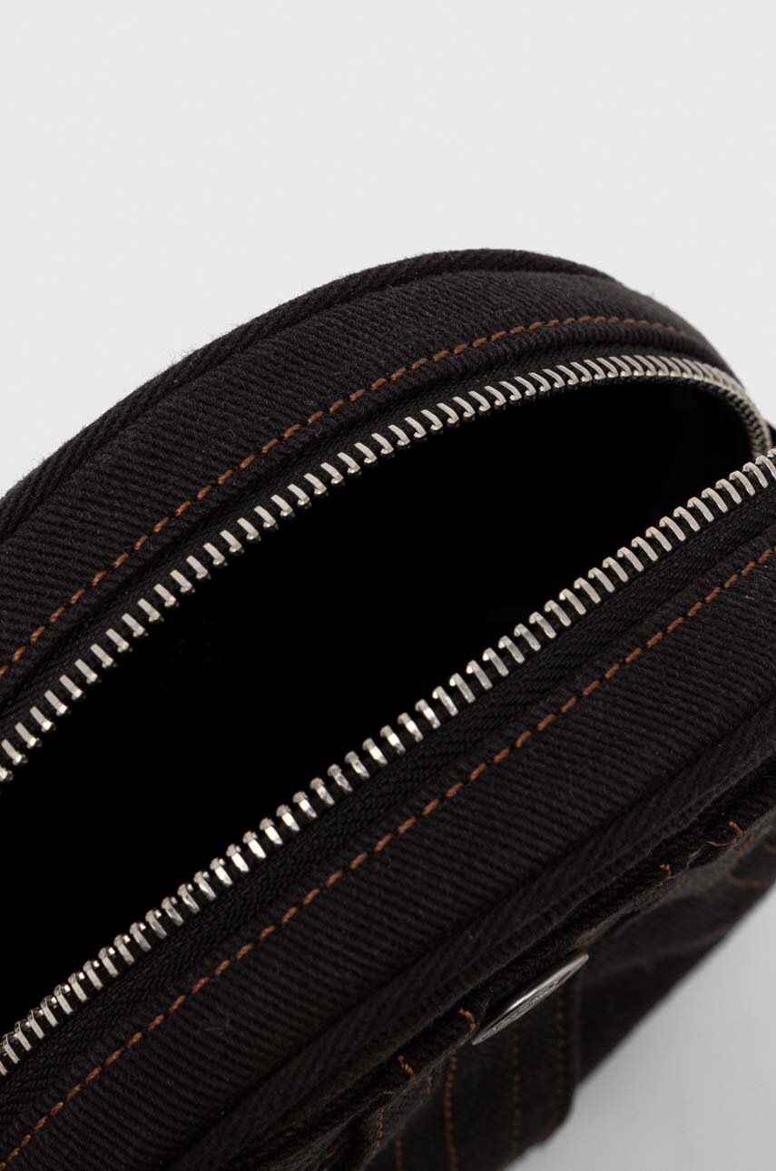 Τσάντα Moschino Jeans χρώμα: μαύρο φωτογραφία