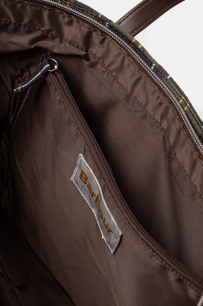 Barbour nákupní taška dámská tartanová (obrázek 5)