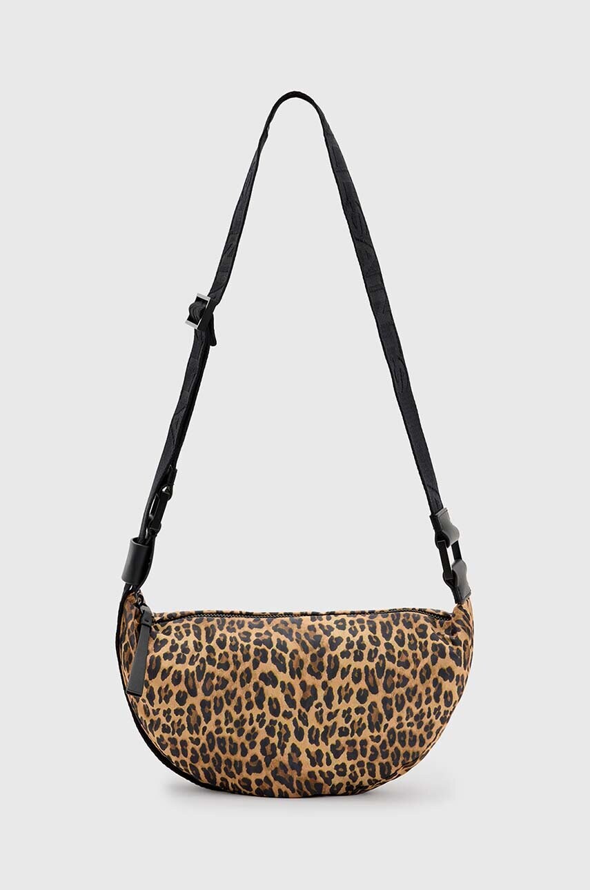 

Чанта AllSaints Half Moon в черно W001XZ, Черен
