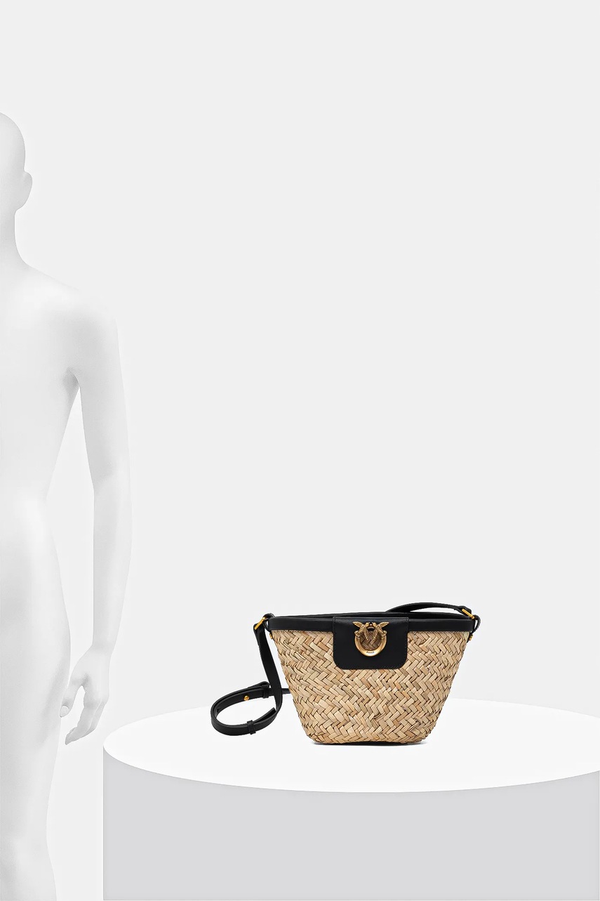 Τσάντα παραλίας Pinko χρώμα: ροζ, 103325 A1RL φωτογραφία