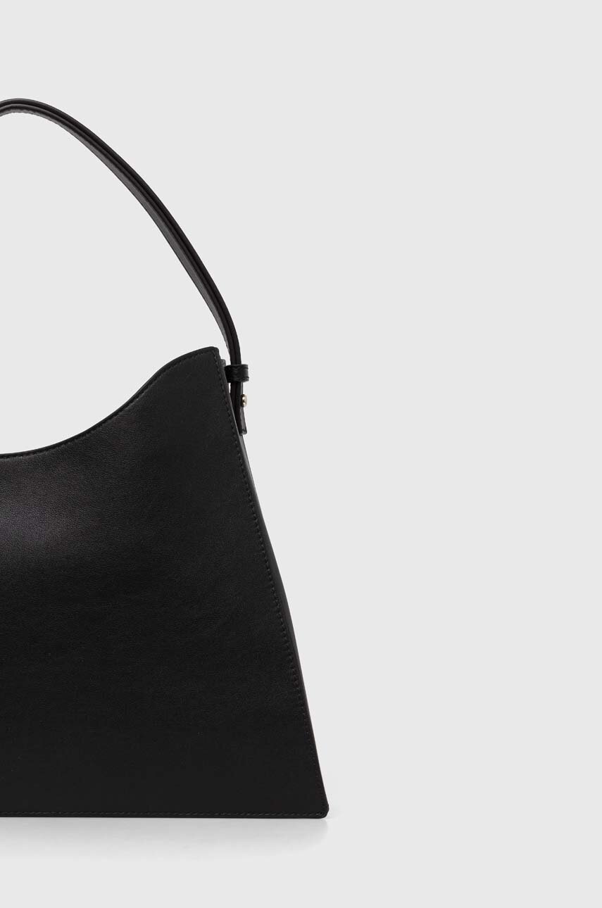 Шкіряна сумочка Furla колір чорний 
