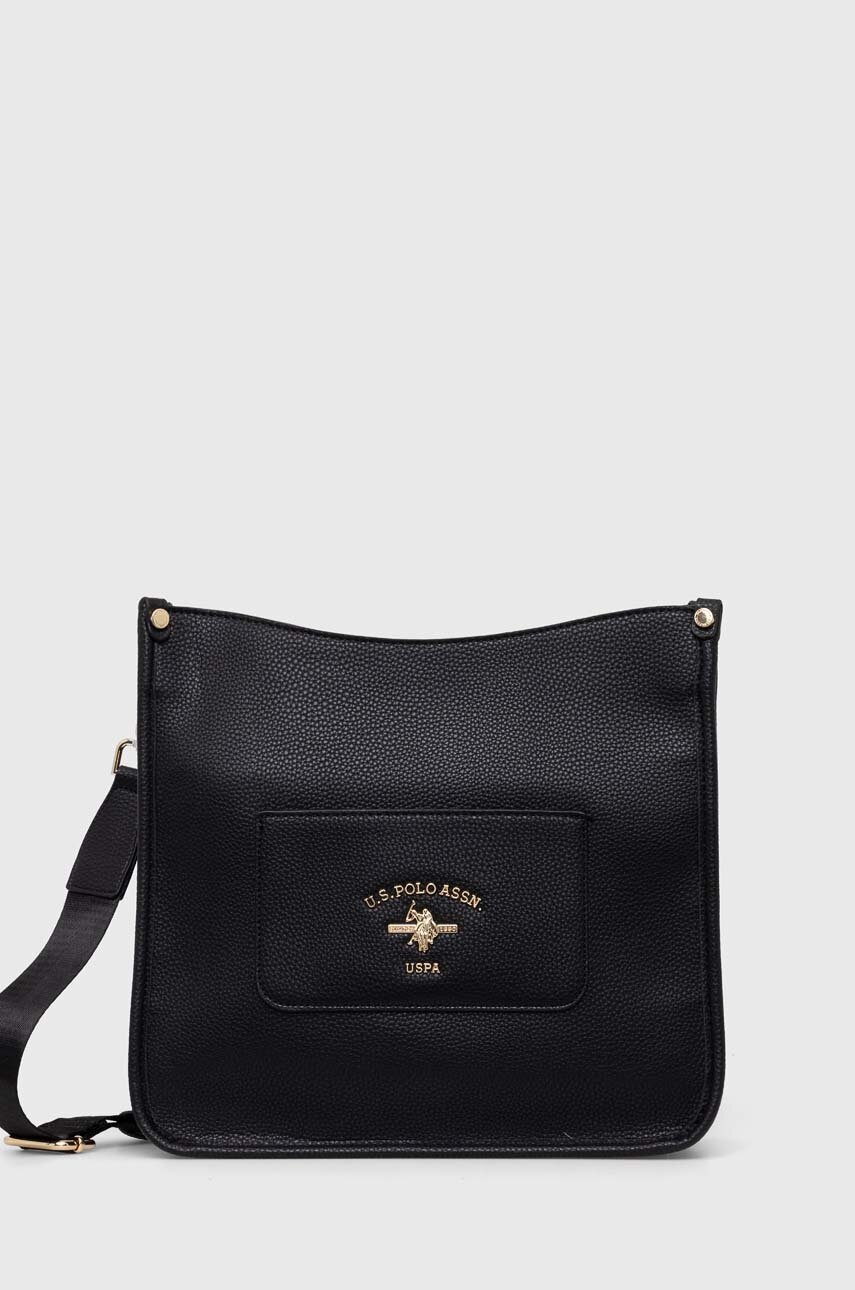 

Чанта U.S. Polo Assn. в черно, Черен