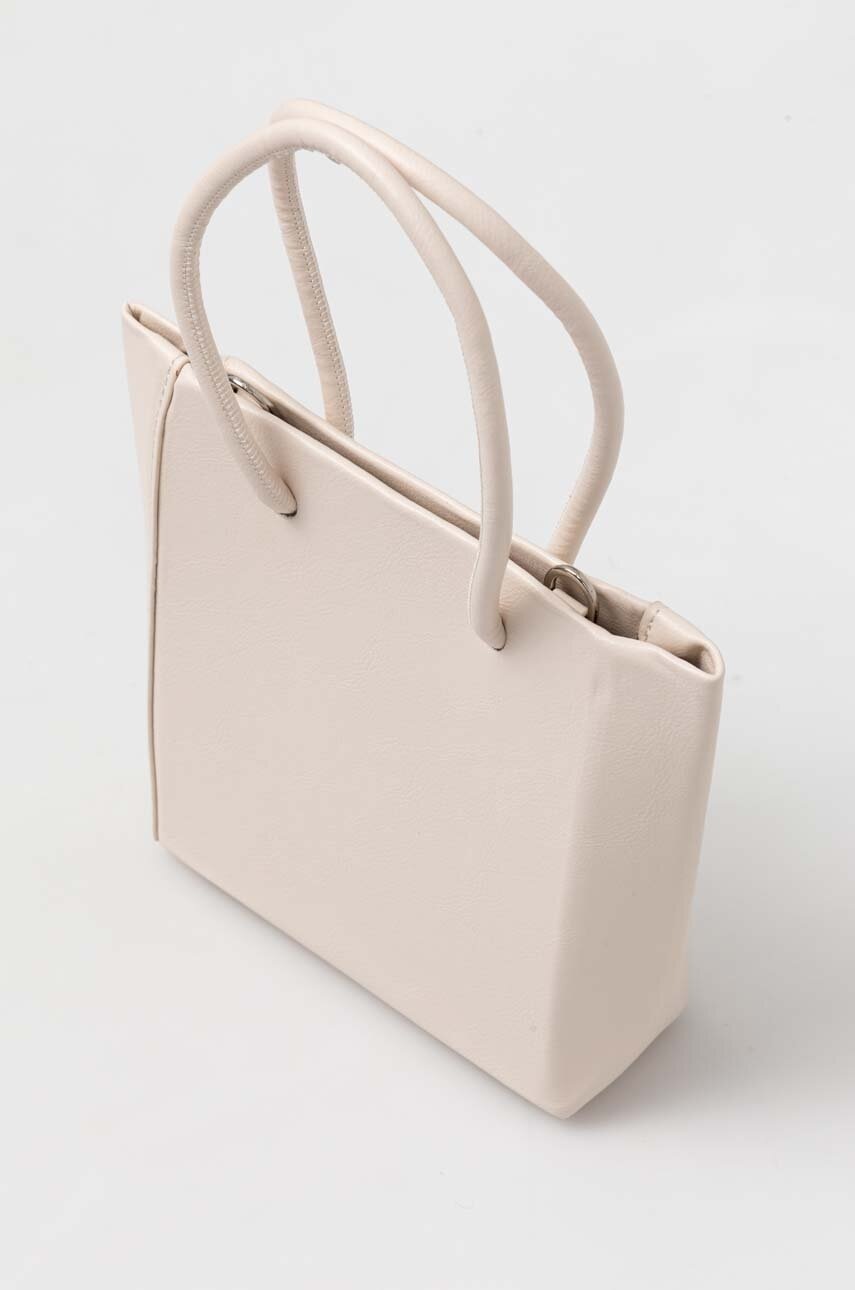 Τσάντα Sisley χρώμα: μπεζ φωτογραφία