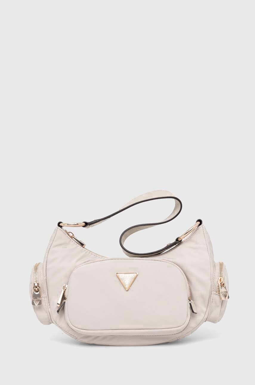 Levně Kabelka Guess ECO GEMMA šedá barva, HWEYG8 39517