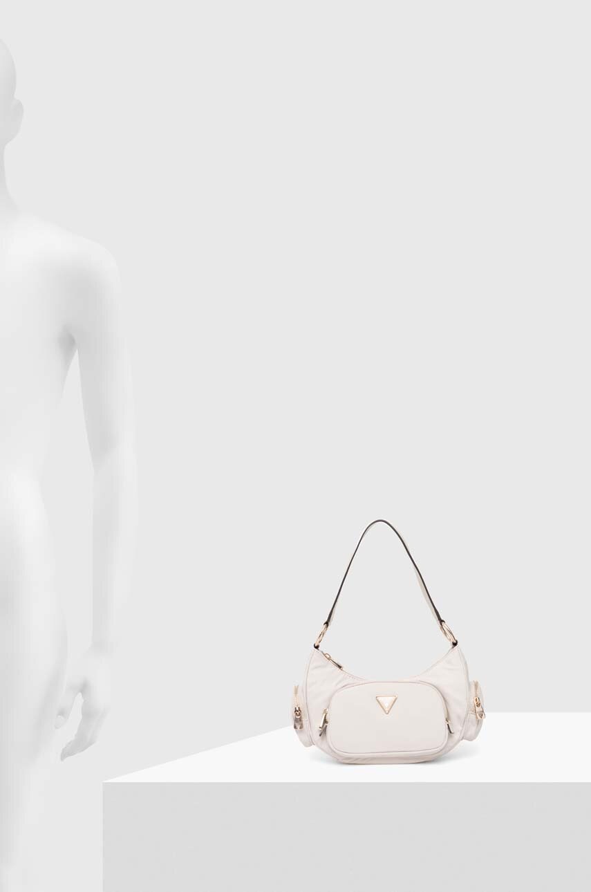 Τσάντα Guess χρώμα: γκρι φωτογραφία