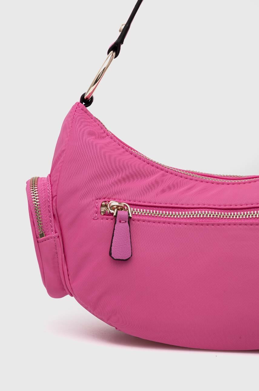 Τσάντα Guess χρώμα: ροζ φωτογραφία