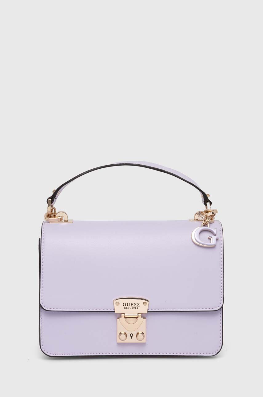 

Чанта Guess ELIETTE в лилаво HWVG92 25210, Виолетов