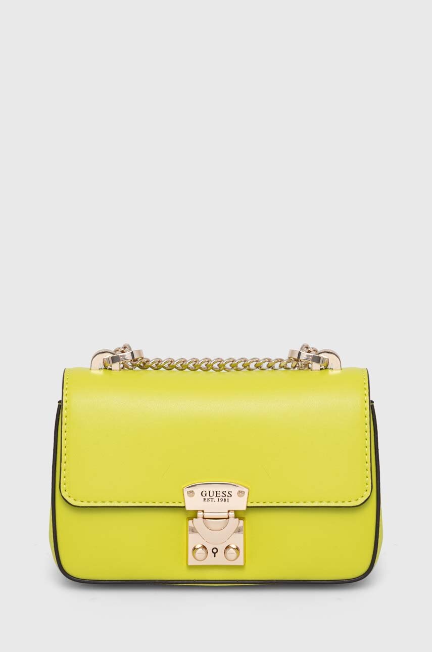 

Чанта Guess ELIETTE в зелено HWVG92 25780, Зелен