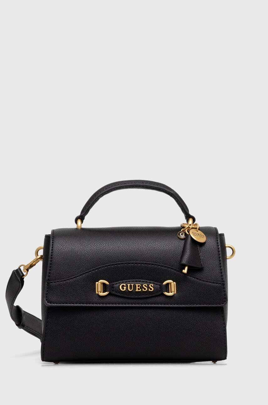 

Чанта Guess EMERA в черно HWVA92 21200, Черен