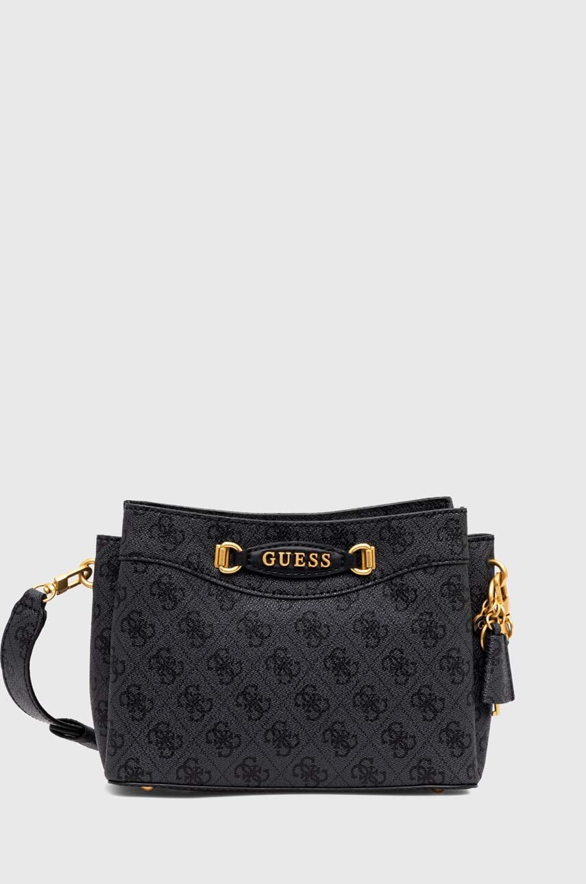 

Чанта Guess EMERA в черно HWBA93 16120, Черен