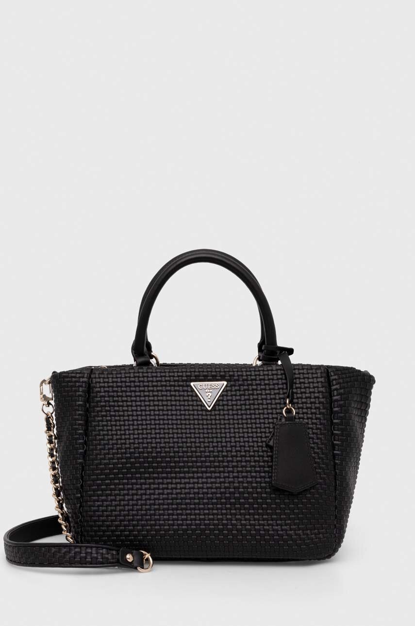 

Чанта Guess ETEL в черно HWWG92 19060, Черен