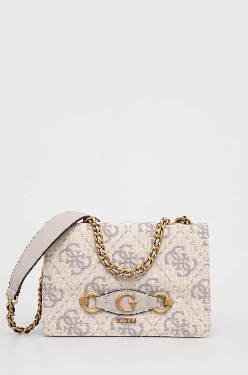 

Чанта Guess IZZY в бяло HWJA86 54210, Бежов