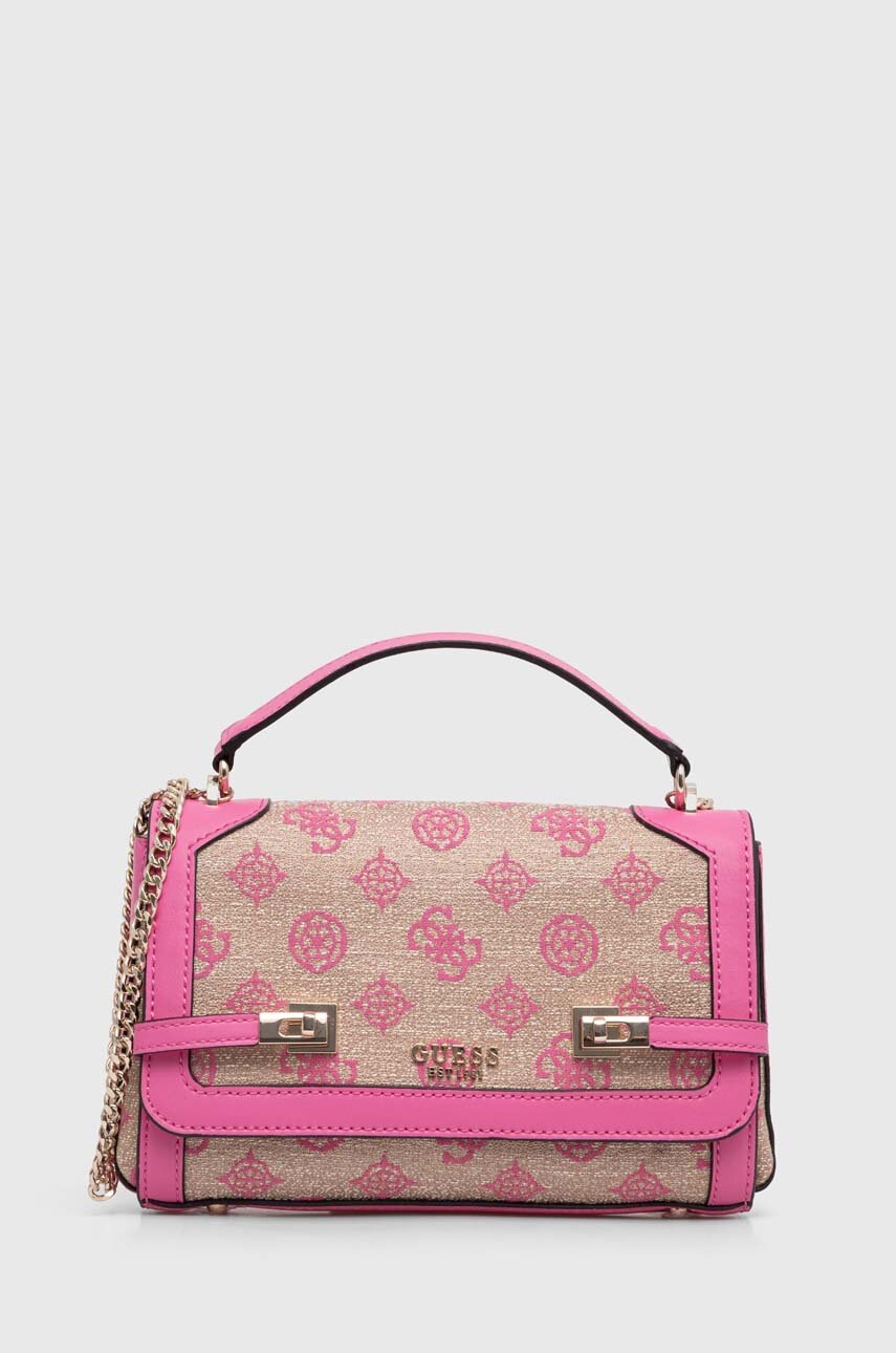 

Чанта Guess LORALEE в розово HWJG92 26210, Розов
