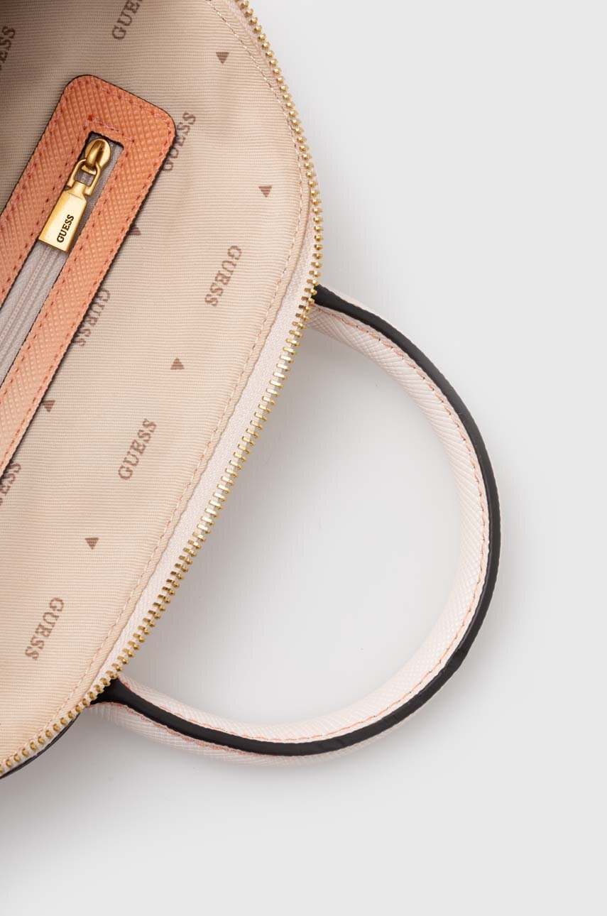 Τσάντα Guess χρώμα: πορτοκαλί φωτογραφία