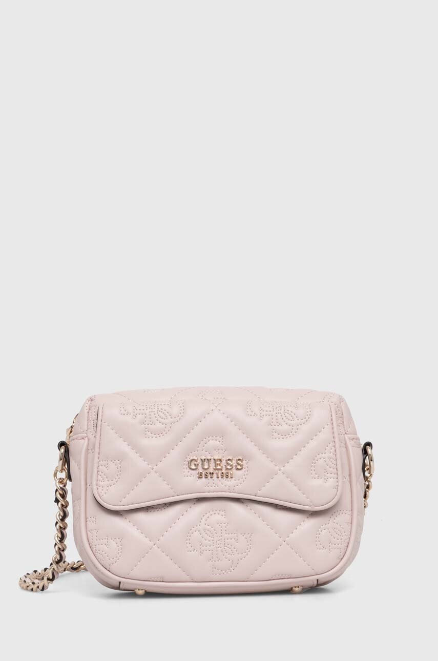 

Чанта Guess MARIEKE в кафяво HWQM92 29130, Розов