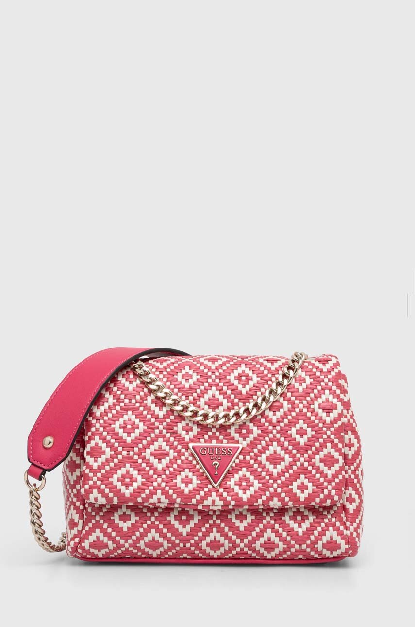 

Чанта Guess RIANEE HWWR92 28210, Розов