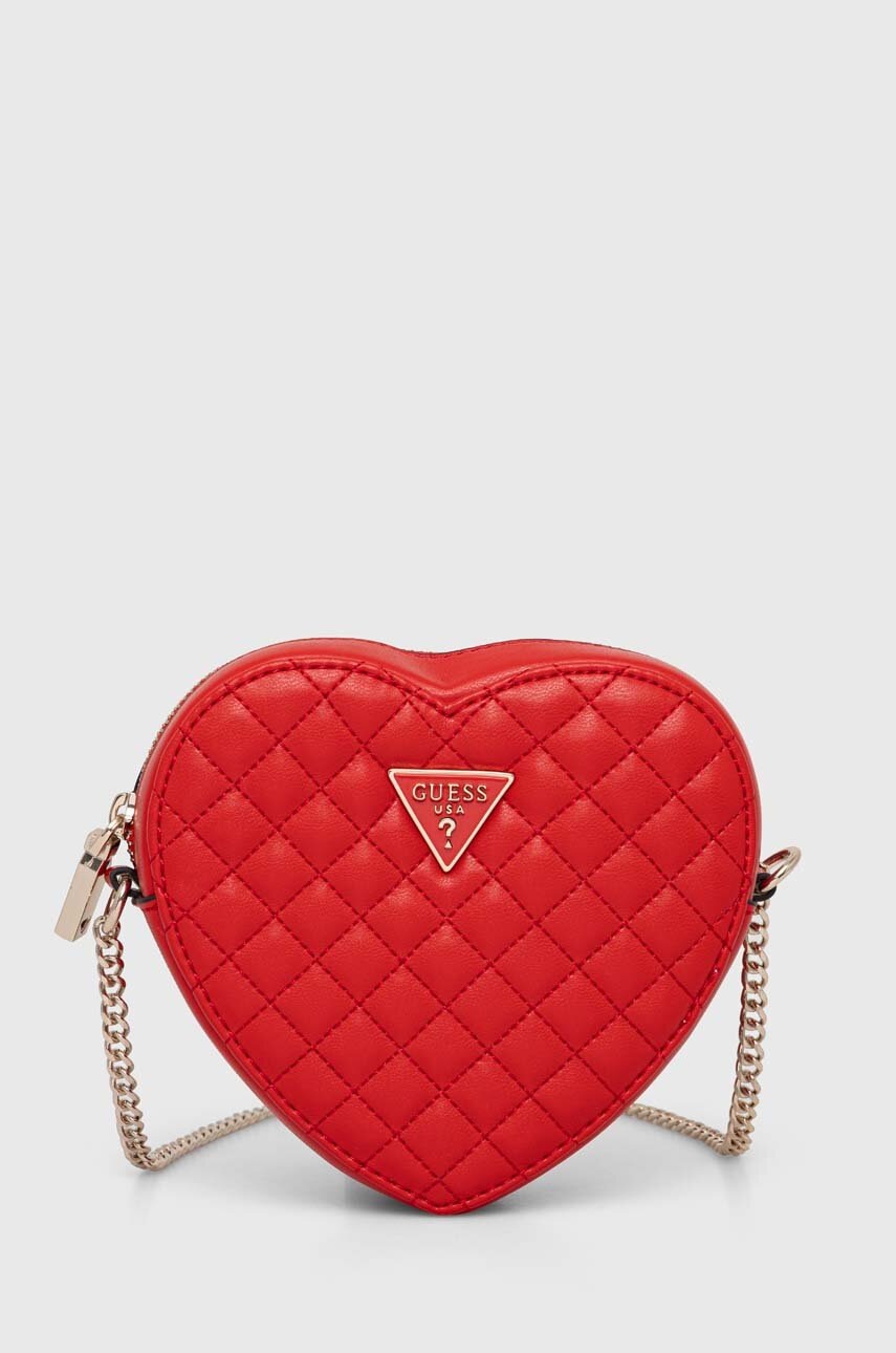 

Чанта Guess RIANEE в червено HWQG92 36770, Червен