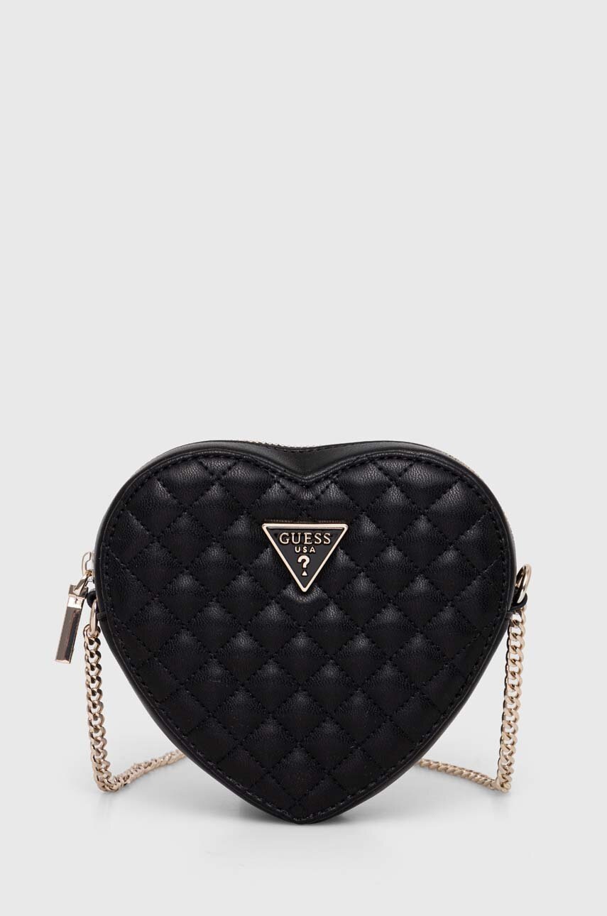 

Чанта Guess RIANEE в черно HWQG92 36770, Черен