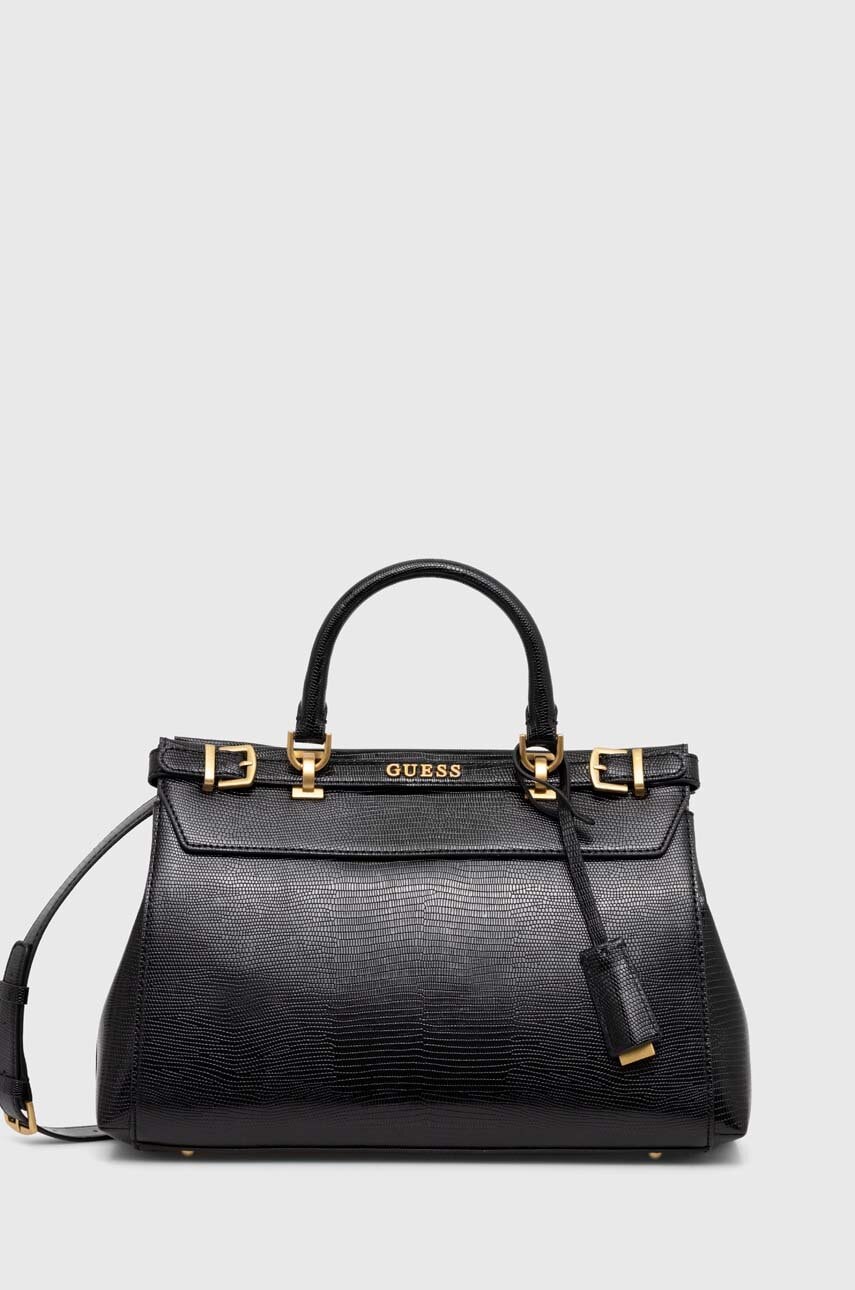 

Чанта Guess SESTRI в черно HWKA89 85060, Черен