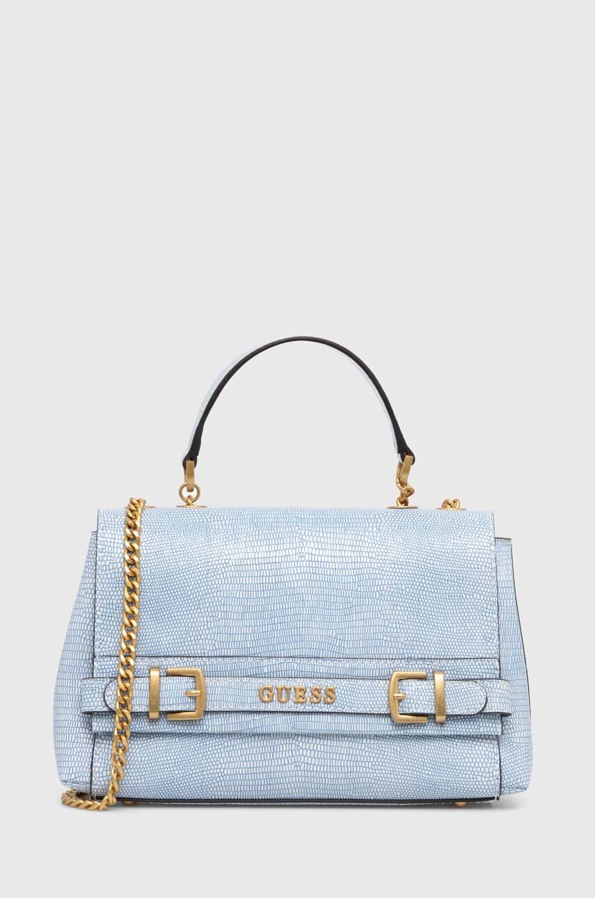 

Чанта Guess SESTRI в синьо HWKA89 85210, Син