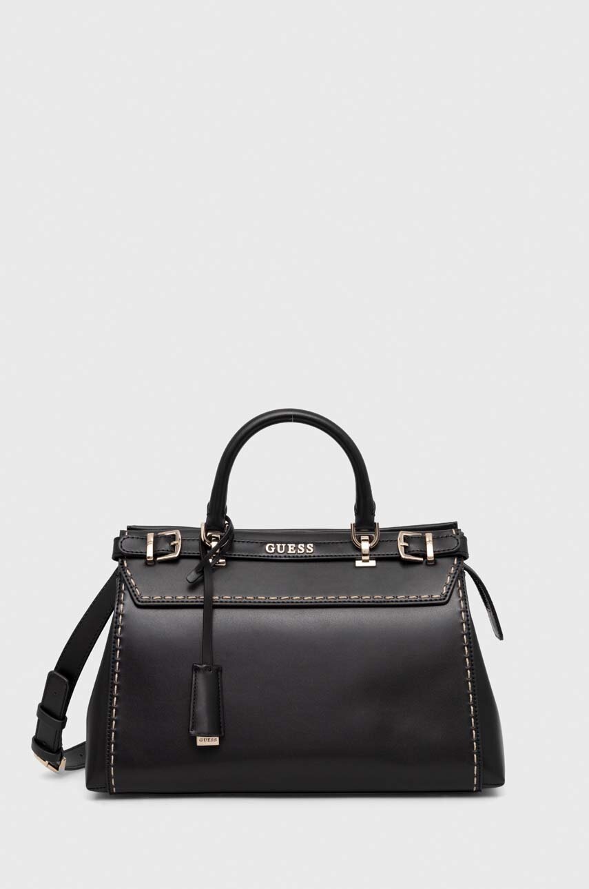 

Чанта Guess SESTRI в черно HWVC89 85060, Черен