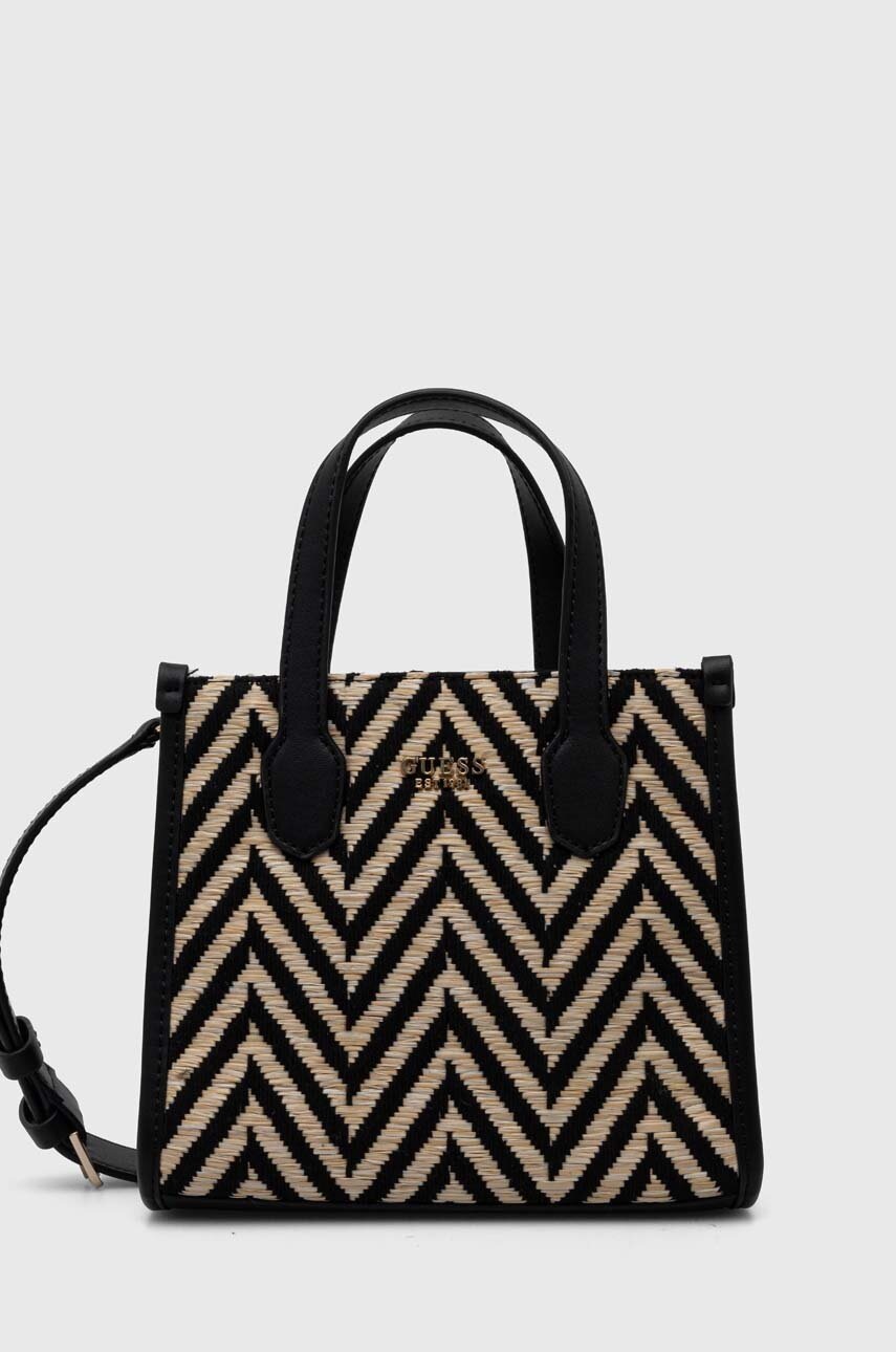 

Чанта Guess SILVANA в черно HWCV86 65770, Черен