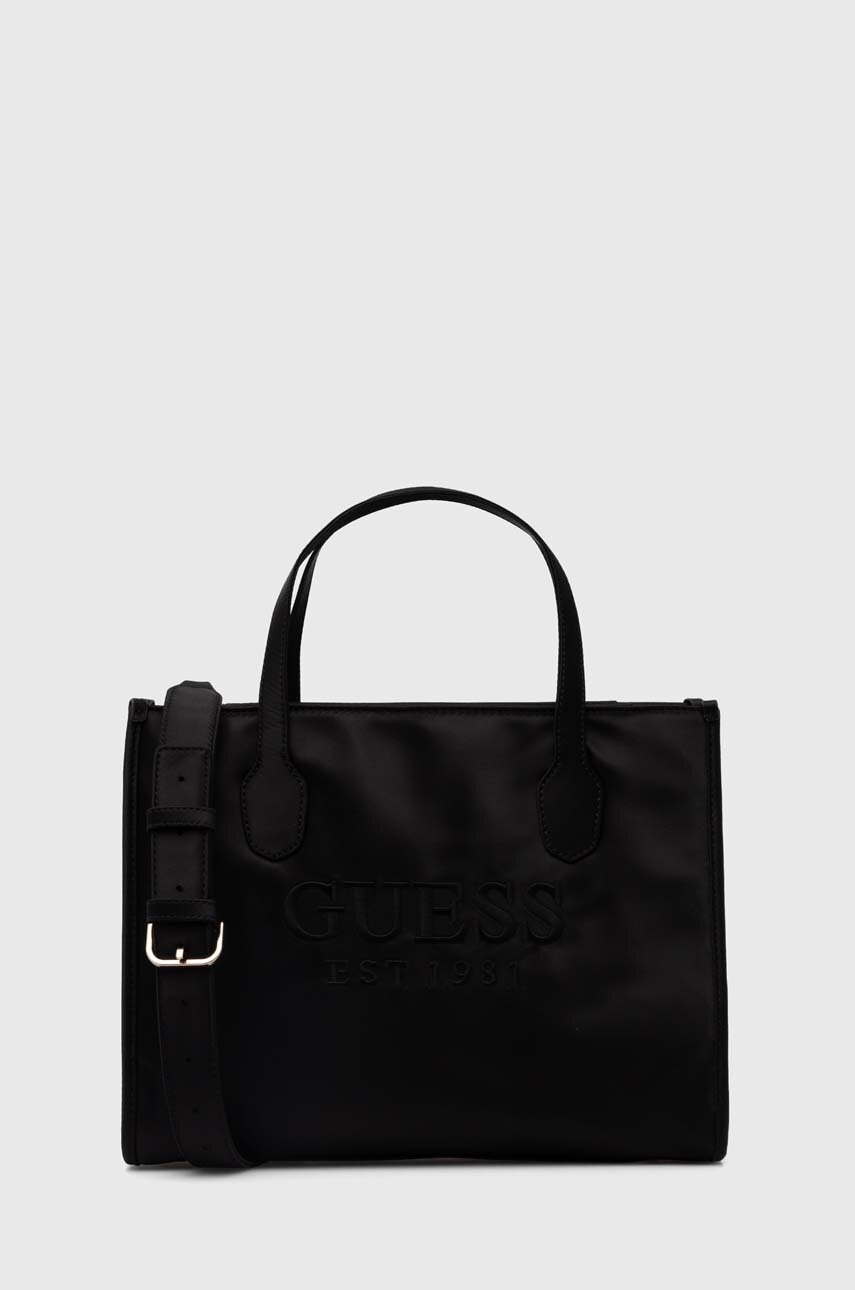 

Чанта Guess SILVANA в черно HWST86 65220, Черен