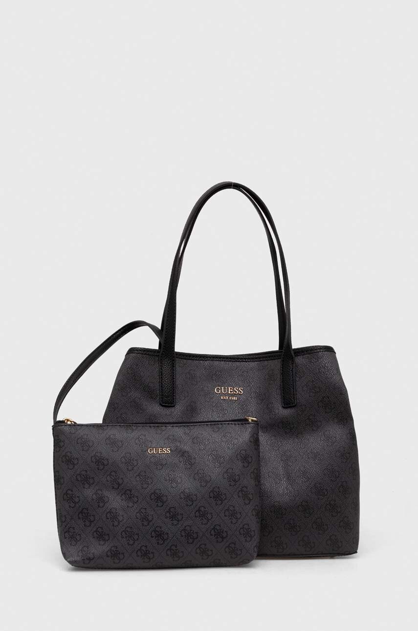 

Чанта Guess VIKKY в черно HWSG93 18280, Черен