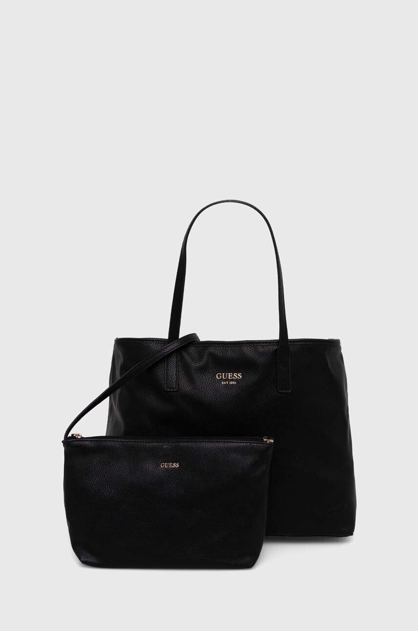 

Чанта Guess VIKKY в черно HWVG93 18290, Черен