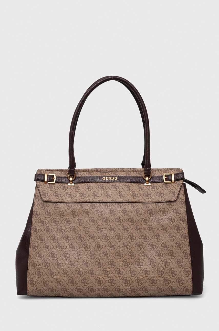 

Чанта Guess SESTRI в кафяво TWB898 50100, Кафяв