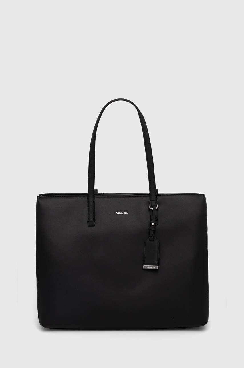

Чанта Calvin Klein в черно K60K611677, Черен