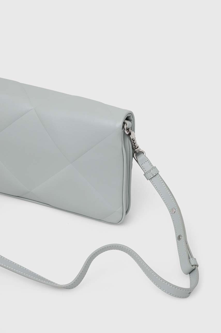 Τσάντα Calvin Klein χρώμα: γκρι φωτογραφία